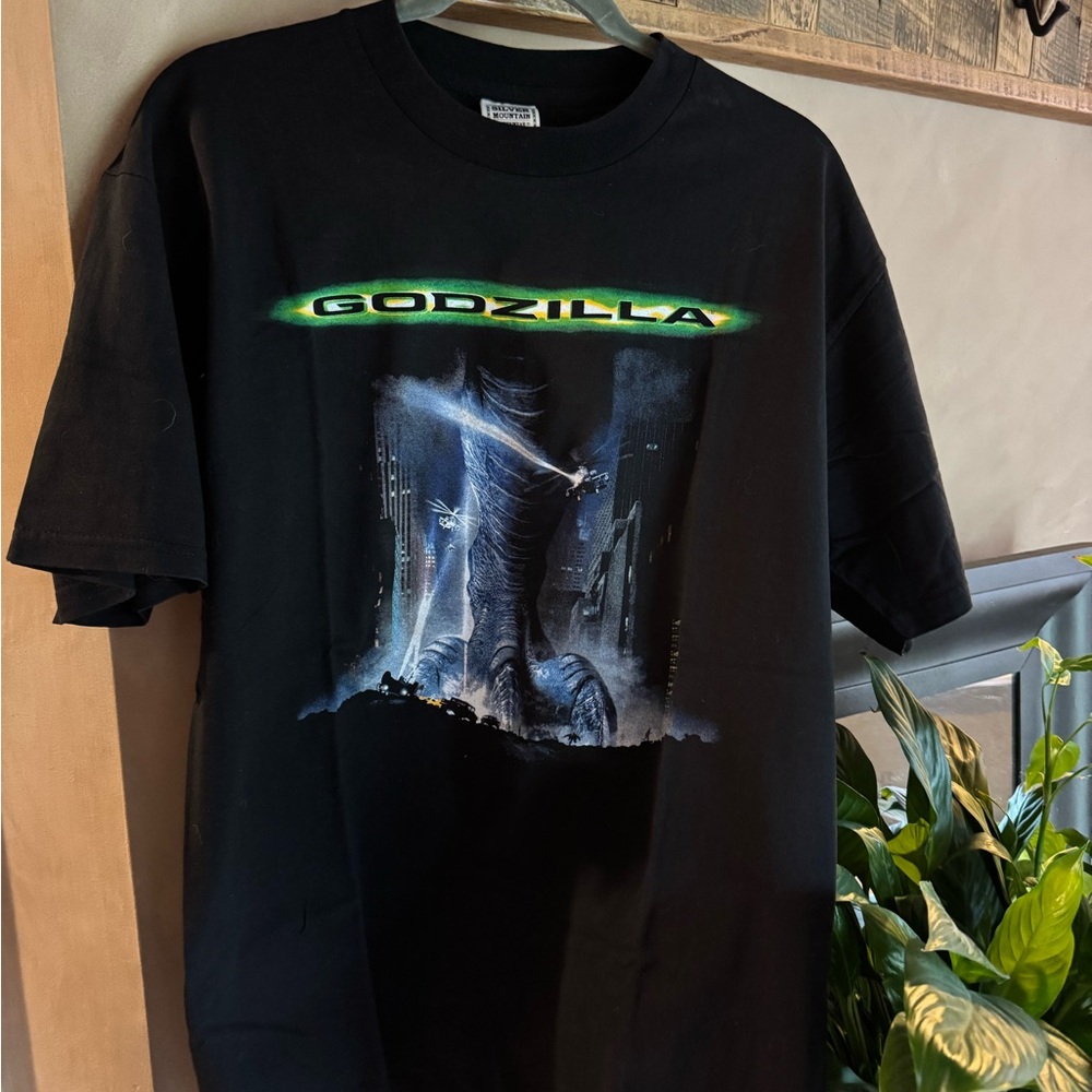 Black Godzilla Graphic T-Shirt